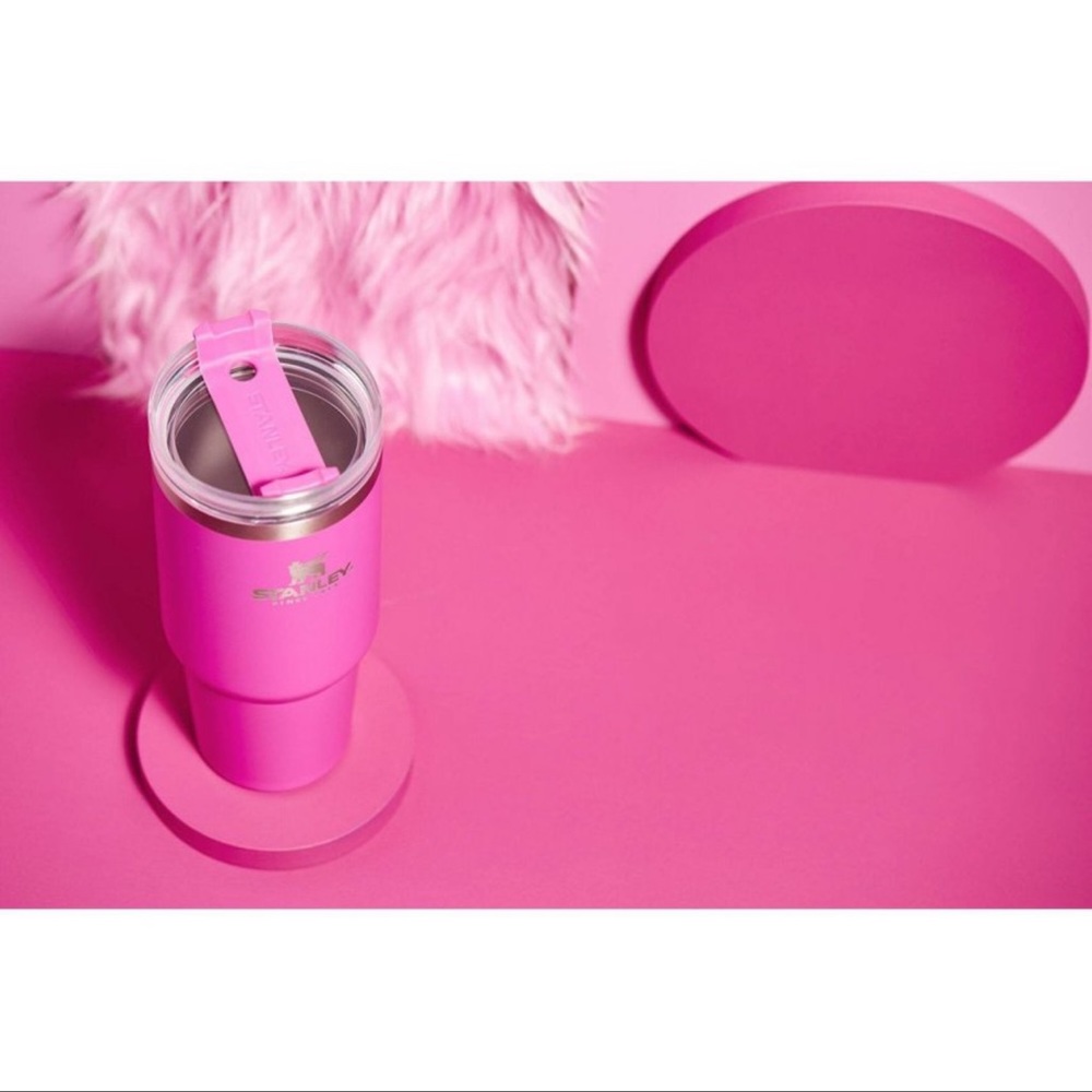 Stanley RAVISHING PINK 30oz Stainless Steel Adventure Quencher Tumbler - Picture 7 of 8